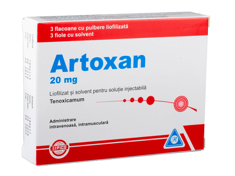 Artoxan 20mg pulb+solv. 2ml