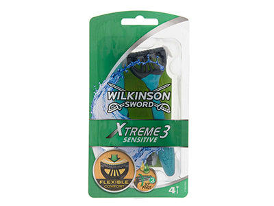 Wilkinson Sword Xtreme3 Sensitive, Aparat de ras de unica folosinta cu 3 lame
