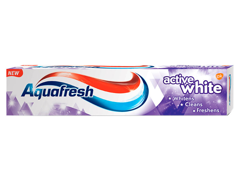 Aquafresh Pasta de dinti Active White 125ml