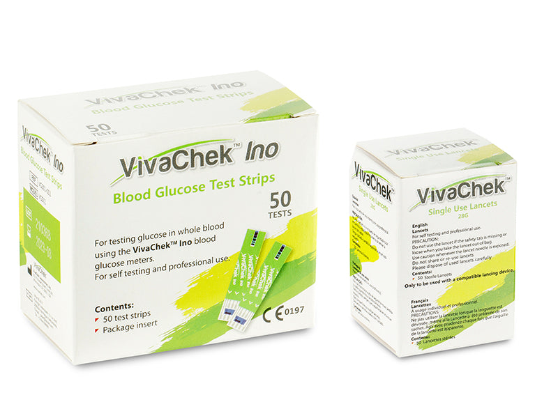 VivaChek Teste N50+Lancete N50 (5280132235404)