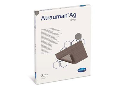 Hartmann Atrauman Ag Pansament impregnat cu unguent neutru si argint 10cmx10cm 4995736 (5280171557004)