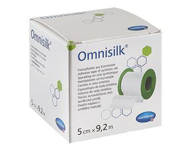 Hartmann Omnisilk Emplastru pe suport de matase 5cmx9.2m (5280174571660)