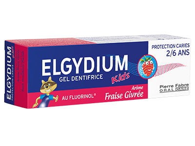PFOC Elgydium Pasta de dinti Kids Capsuni 50ml