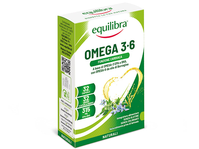 Экилибра Омега 3-6 капсулы по 250 мг.