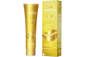 Dentissimo Pasta de dinti Advanced Whitening Gold 75ml