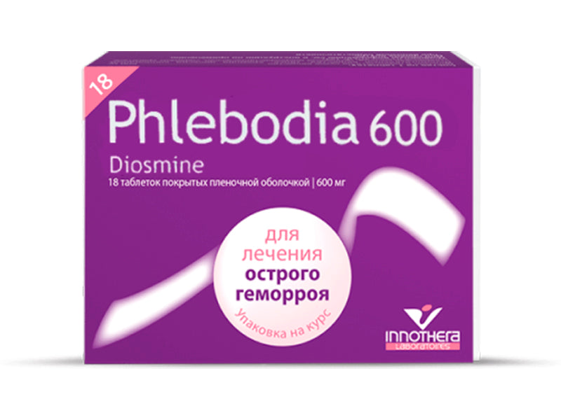 Phlebodia 600mg comp.film.