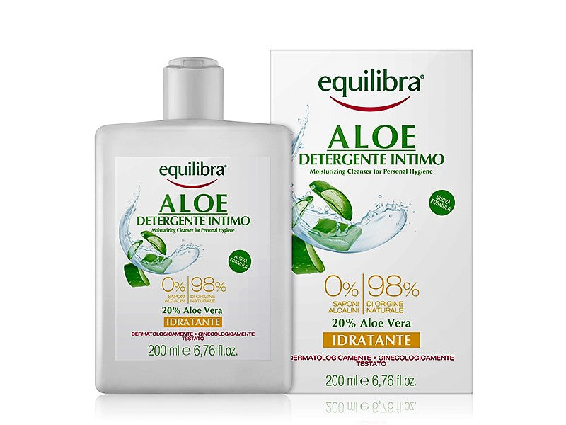 Equilibra Aloe Gel pentru igiena intima Hidratant 200ml (5280256360588)