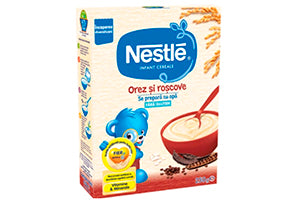 Nestle terci de orez cu fructe roscov 250gr