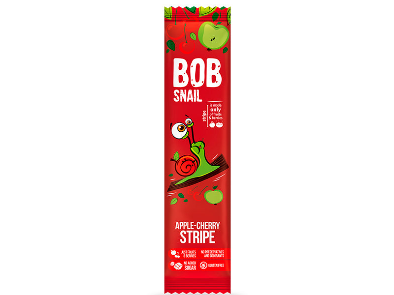 Конфеты вишнёво-яблочные Bob Snail 14гр
