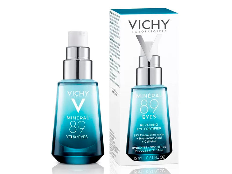 Vichy Mineral 89 Eyes Гель для контура глаз с восстанавливающим и укрепляющим эффектом 15мл