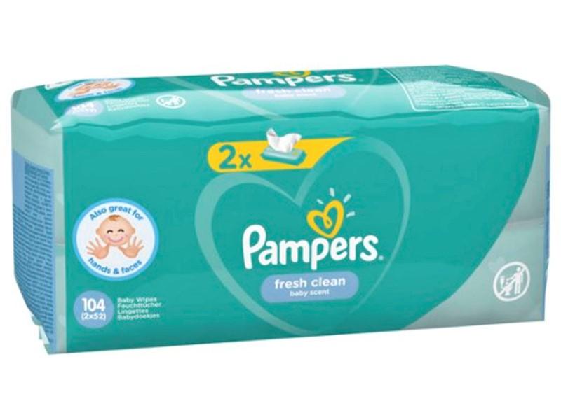 Pampers Serv.umede Fresh Clean N52x2 (5280315310220)