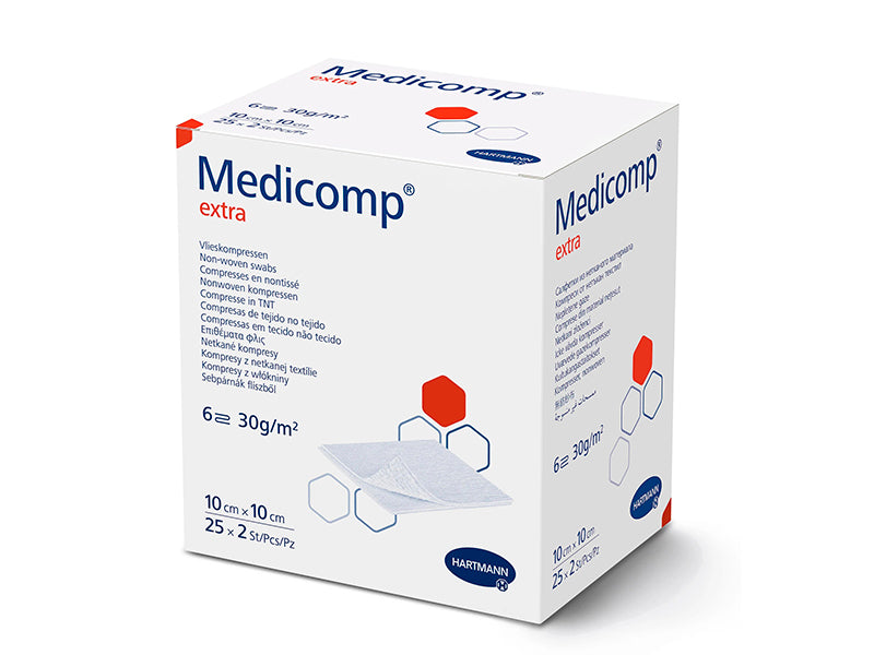 Hartmann Medicomp Extra Comprese sterile din material netesut 10x10 / 4217352