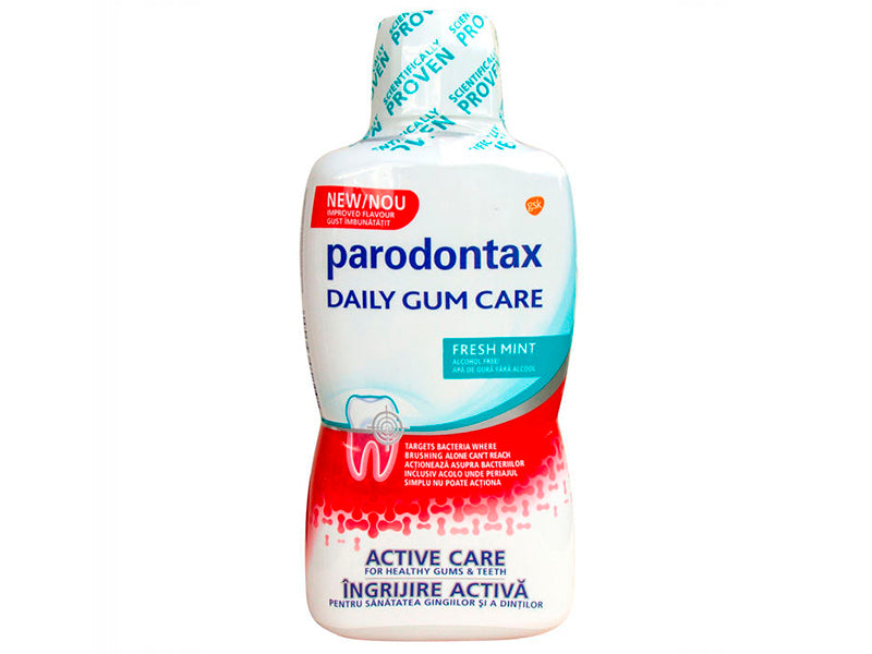Parodontax Apa de gura Daily Gum Care Fresh Mint 500ml