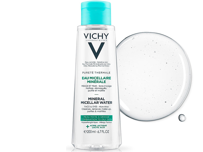 Мицеллярная вода Vichy Purete Thermale для смешанной жирной кожи 200мл