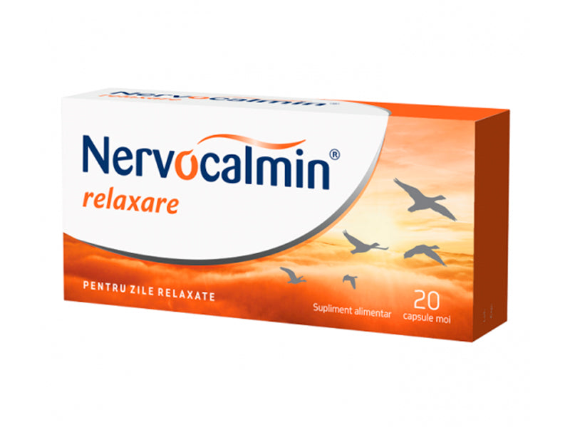 Nervocalmin Relaxare caps.