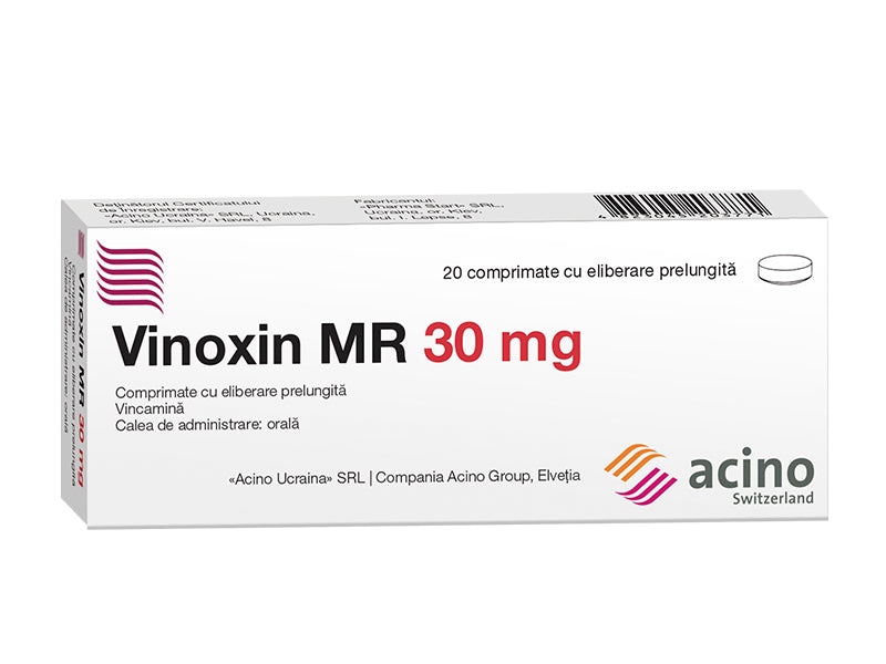Vinoxin MR 30мг комп.элиб.прел.