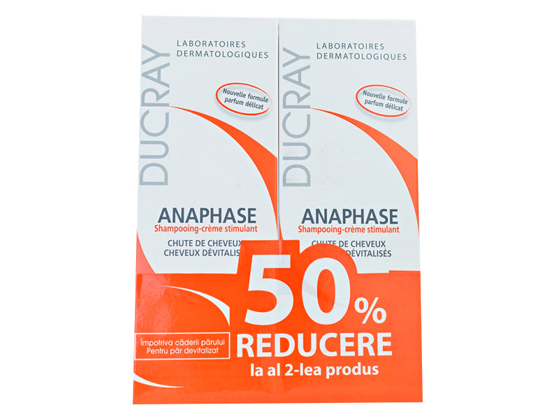 Ducray Sampon Anaphase+ nou 200ml 1+1 (-50% la al doilea produs)
