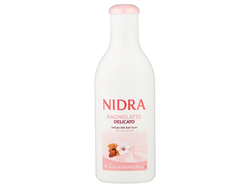 Nidra Lapte-Spuma de baie Delicata Migdale 750ml