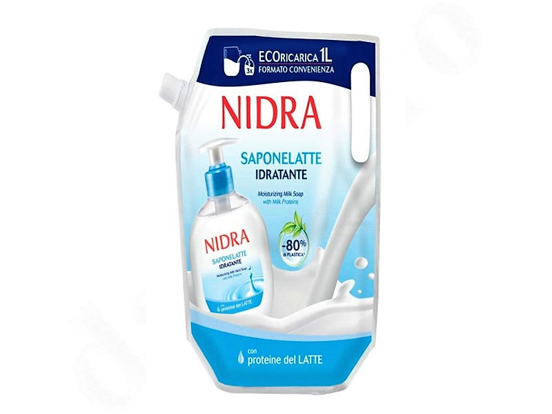 Nidra Sapun lichid Hidratant Latte 1L Rezerva (5280416235660)