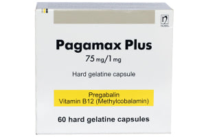 Pagamax Plus 75mg/1mg caps.