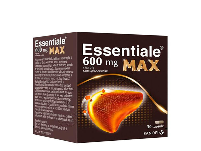 Essentiale MAX 600mg caps.