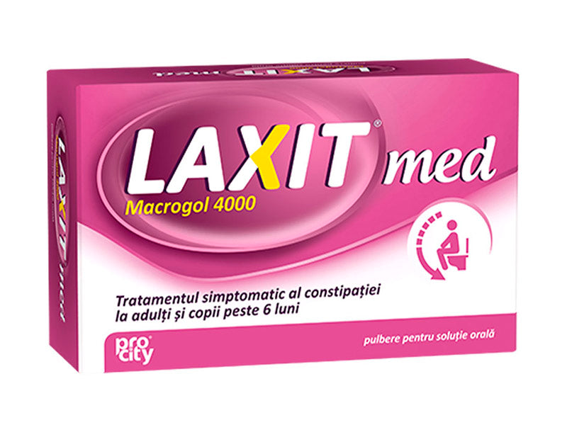 Laxit Med pulbere pu suspensie orala (Macrogol 4000)
