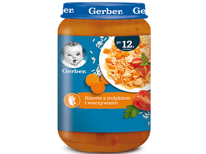 Gerber Junior Pireu Rizotto cu Curcan Legume