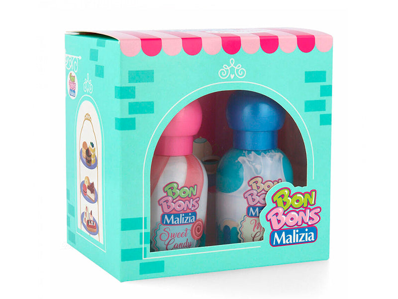 Malizia Set Bon Bons (Apa de toaleta Milk Cake 50ml + Sweet Candy 50ml + Breloc)