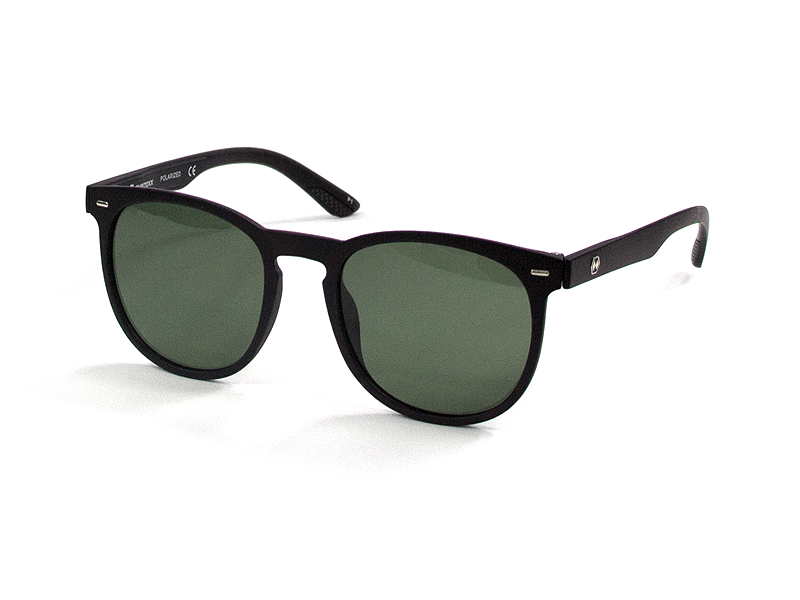 Солнцезащитные очки Eyecroxx ECS1724 col.1, ацетат, женские, черные, 52-19-145