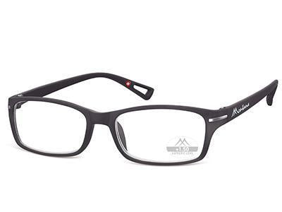 Ochelari gata Montana HMR76 +3.50, Black, 52-19-142 din acetat, unisex, oval + husa