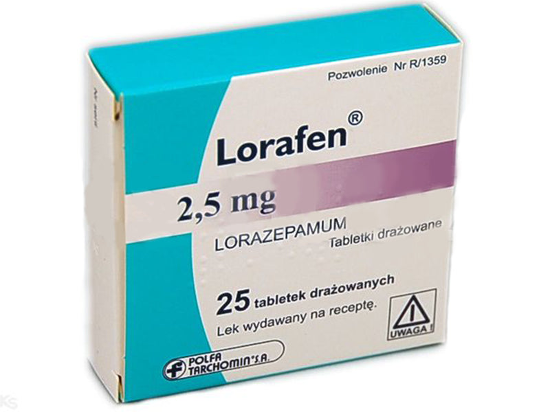 Lorafen 2.5mg dr.