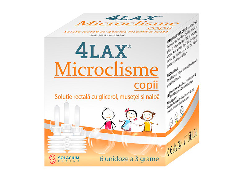 4Lax micro-clisme copii (sol.rect.)