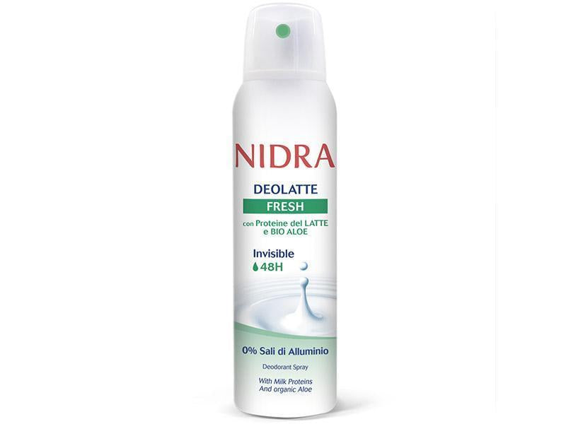 Nidra Deodorant Spray p/u femei Fresh Milk Proteins & Aloe 150ml