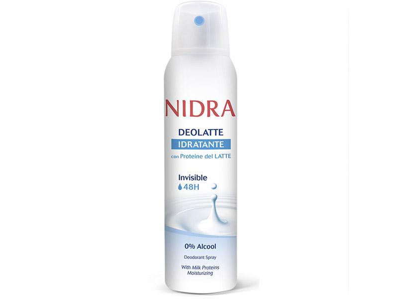 Nidra Deodorant Spray p/u femei Hidratanta Milk Proteins 150ml