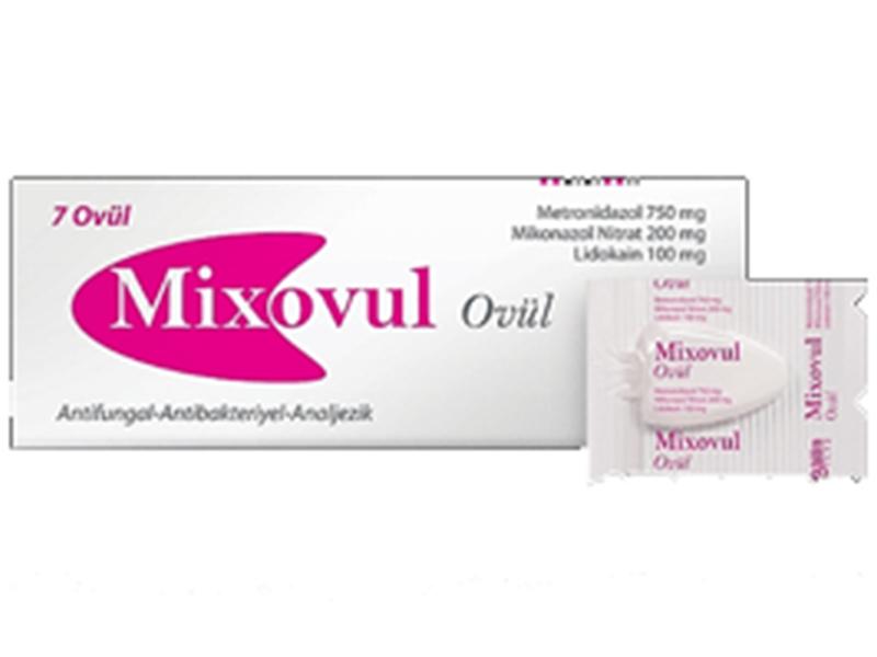 Mixovul 750mg/200mg/100mg ovule