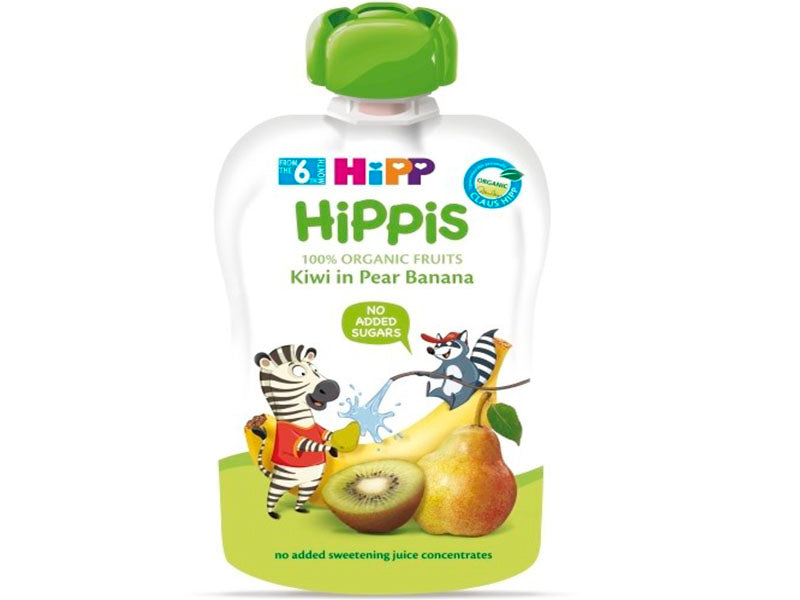 Hipp 8527 HIPPiS Para cu banana -Kiwi (6 luni ) 100 g