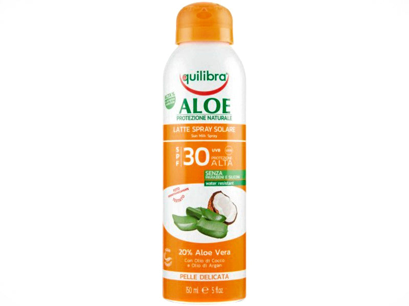 Equilibra Aloe PROSUN-UV Лосьон солнцезащитный спрей SPF 30+ 150мл