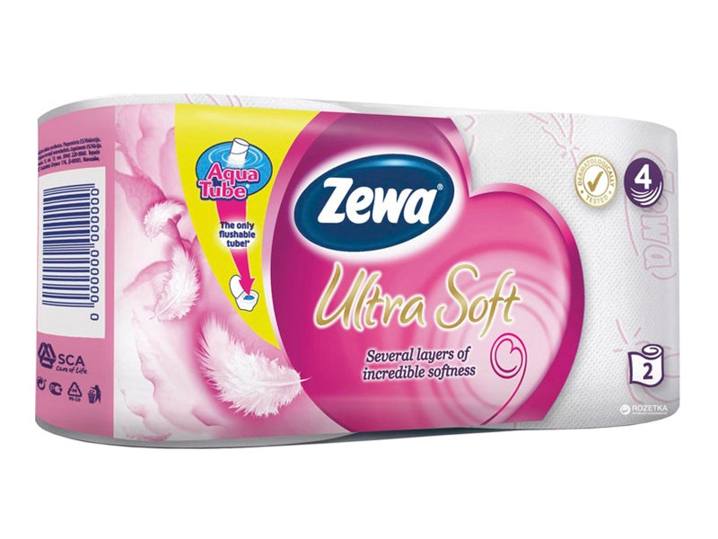 Туалетная бумага Zewa Exclusive Ultra Soft 4 стр. N2