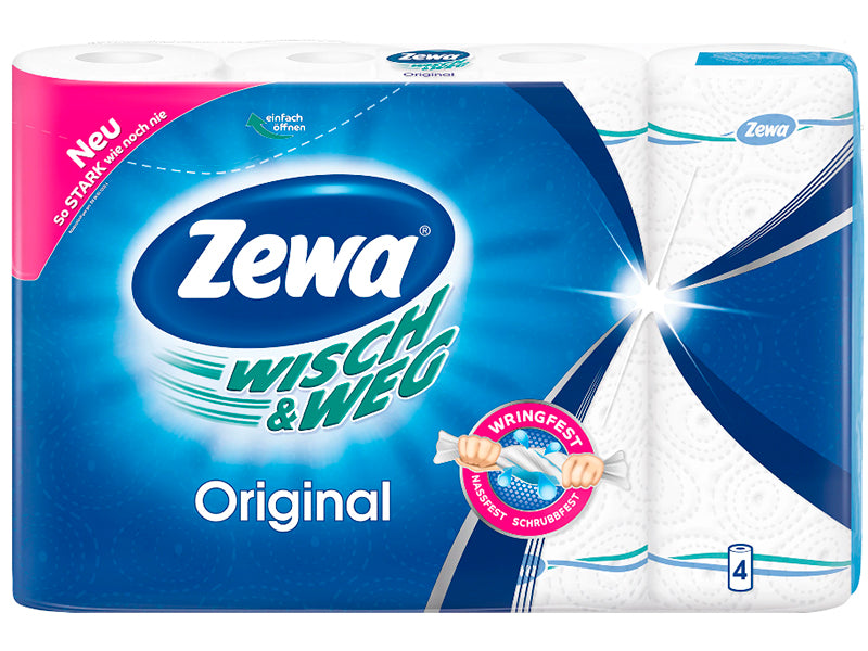 Бумажные полотенца Zewa Wisch&amp;Weg Original N4