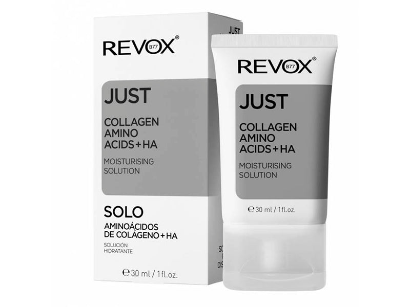 REVOX Just Collagen Amino Acids + HA Увлажняющий раствор для лица и шеи 30мл