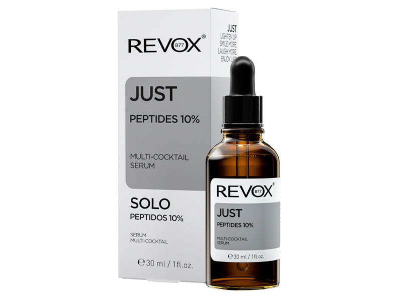 REVOX Just Peptides 10% Сыворотка-мульти-коктейль для лица и шеи 30мл