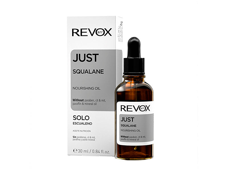 REVOX Just Squalane oil nourishing Ulei hranitor pu fata si git 30ml