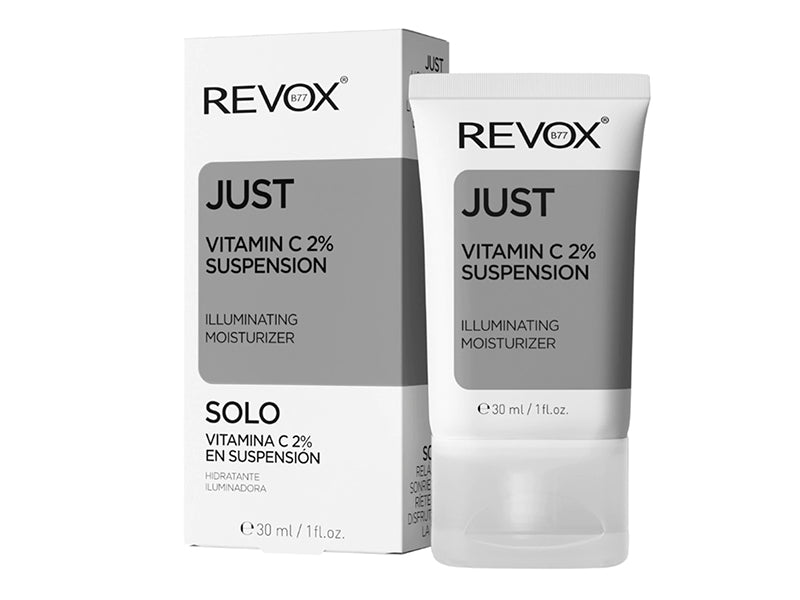REVOX Just Vitamina C 2% Suspension Solutie hidratanta iluminatoare pu fata si git 30ml