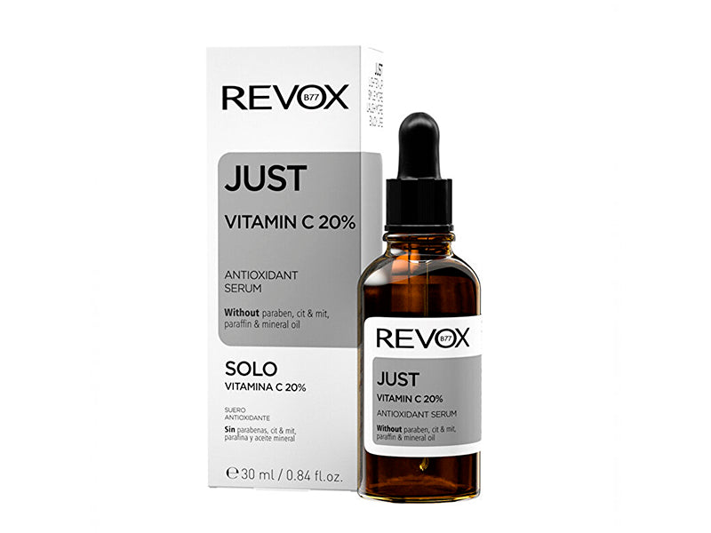 REVOX Just Vitamina C 20% Serum antioxidant pu fata si git 30ml