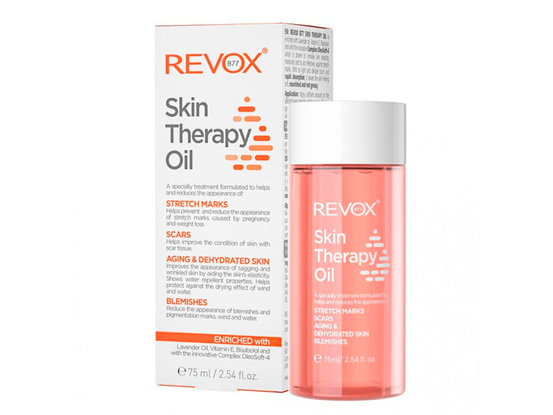 REVOX Skin Therapy Oil масло для уменьшения растяжек 75мл