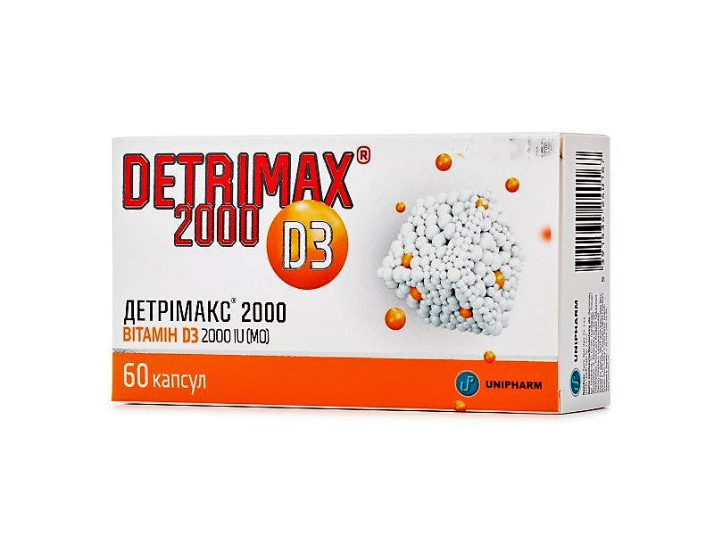 Detrimax 2000ID caps.(Vitamina D3)