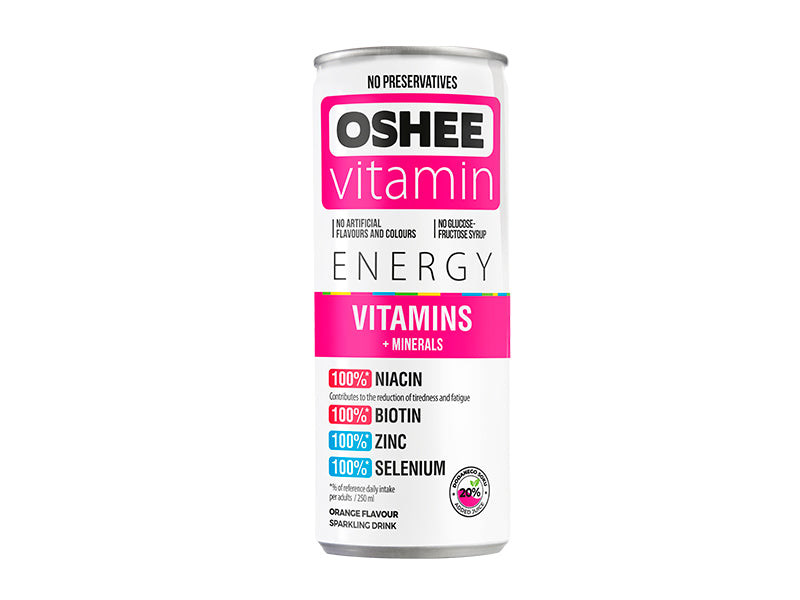 Oshee Vitamin Energy Vitamine + Minerale orange 250ml