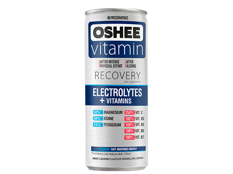 Oshee Vitamin Energy Электролиты + Витамины мята/лимон 250мл