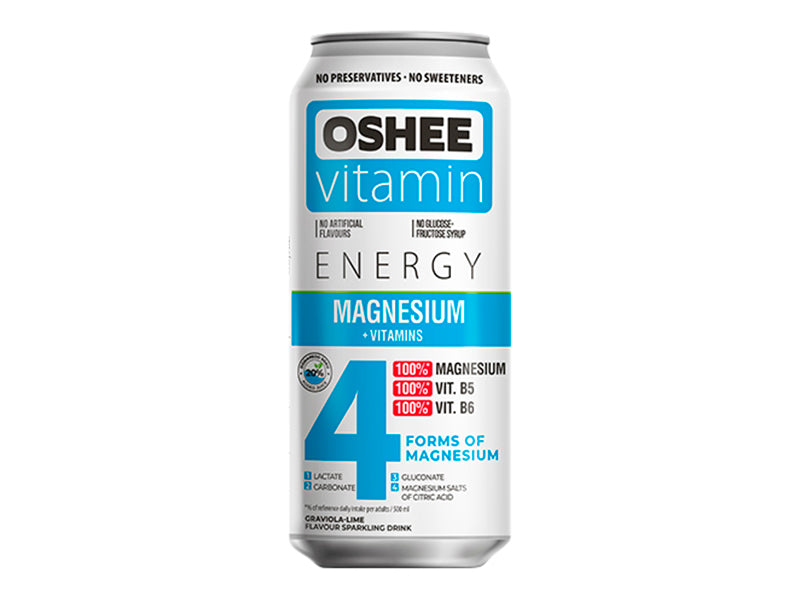 Oshee Vitamin Energy Магний + витамины с лаймом 500 мл