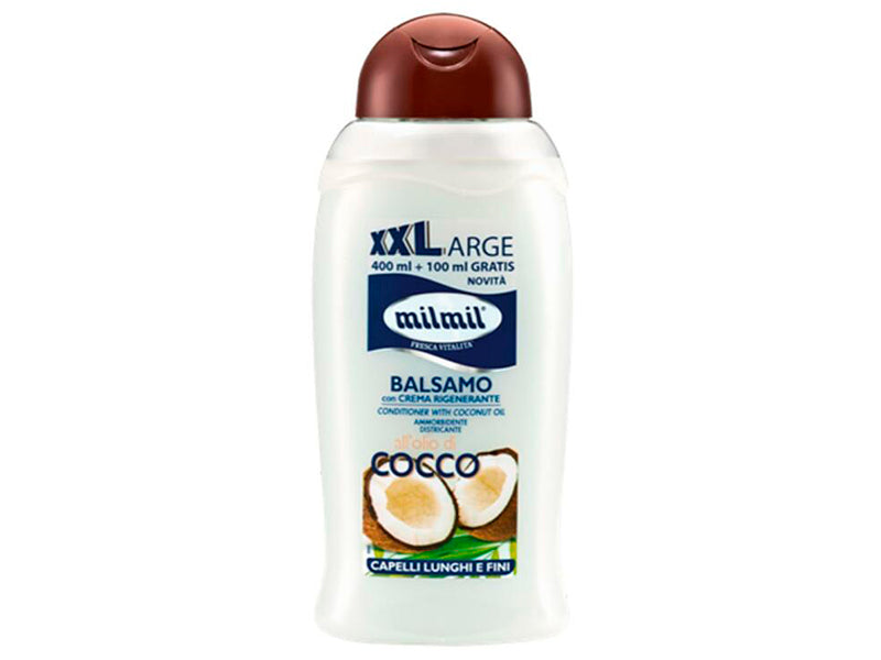 Mil Mil Кондиционер для волос с кокосовым маслом 500мл